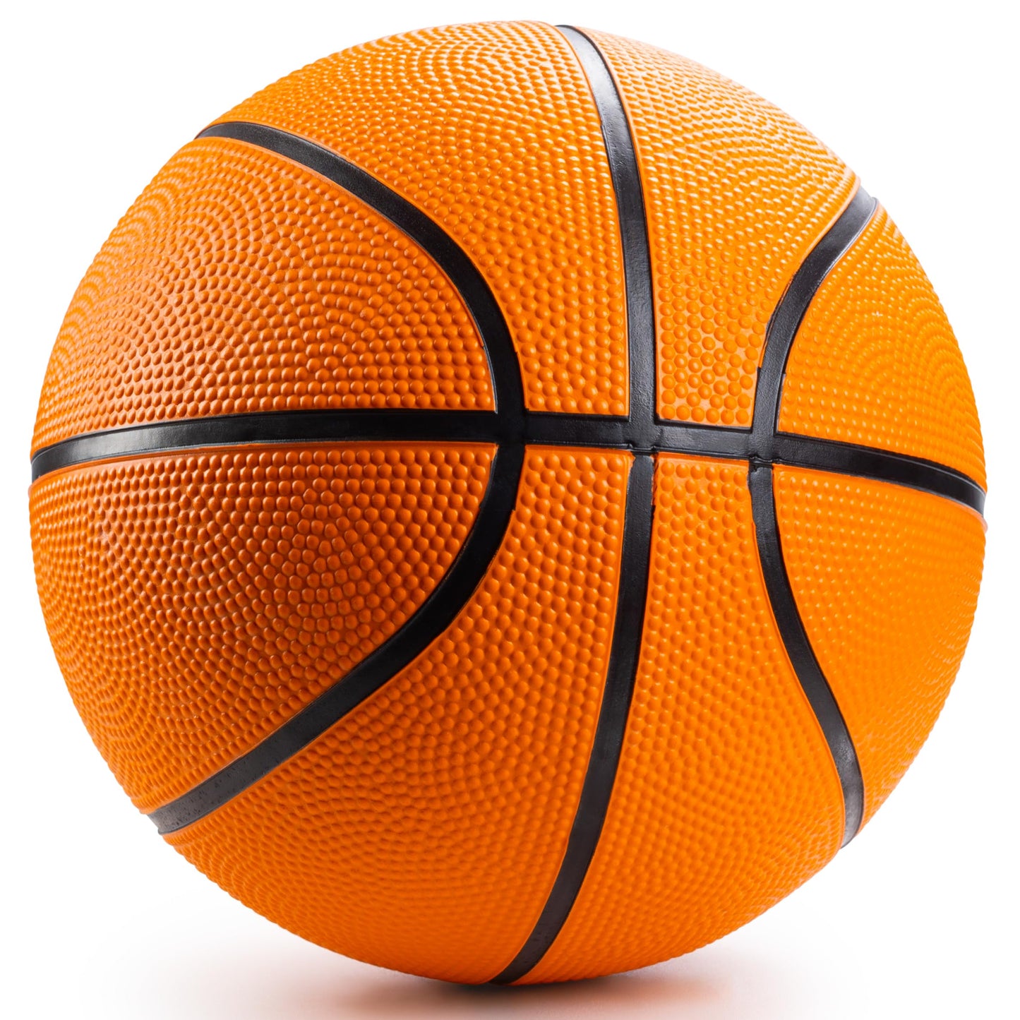 Bedwina Mini Basketball - 7 Inch, Size 3 (Pack of 4) - Mini Hoop Outdoor Set & Indoor for Small Basketball Hoops & Pool Parties - Kids Sports Party Favors