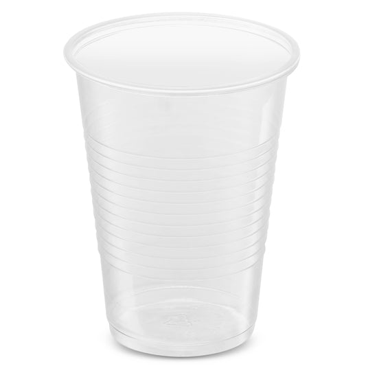 JoyServe 9 Oz Plastic Cups Disposable - (Pack of 320) Clear Party Drinking Cups, BPA-Free Everyday Transparent Plastic Cups in Bulk for Cold Water, Soda, Iced Tea, Juice or Any Occasion