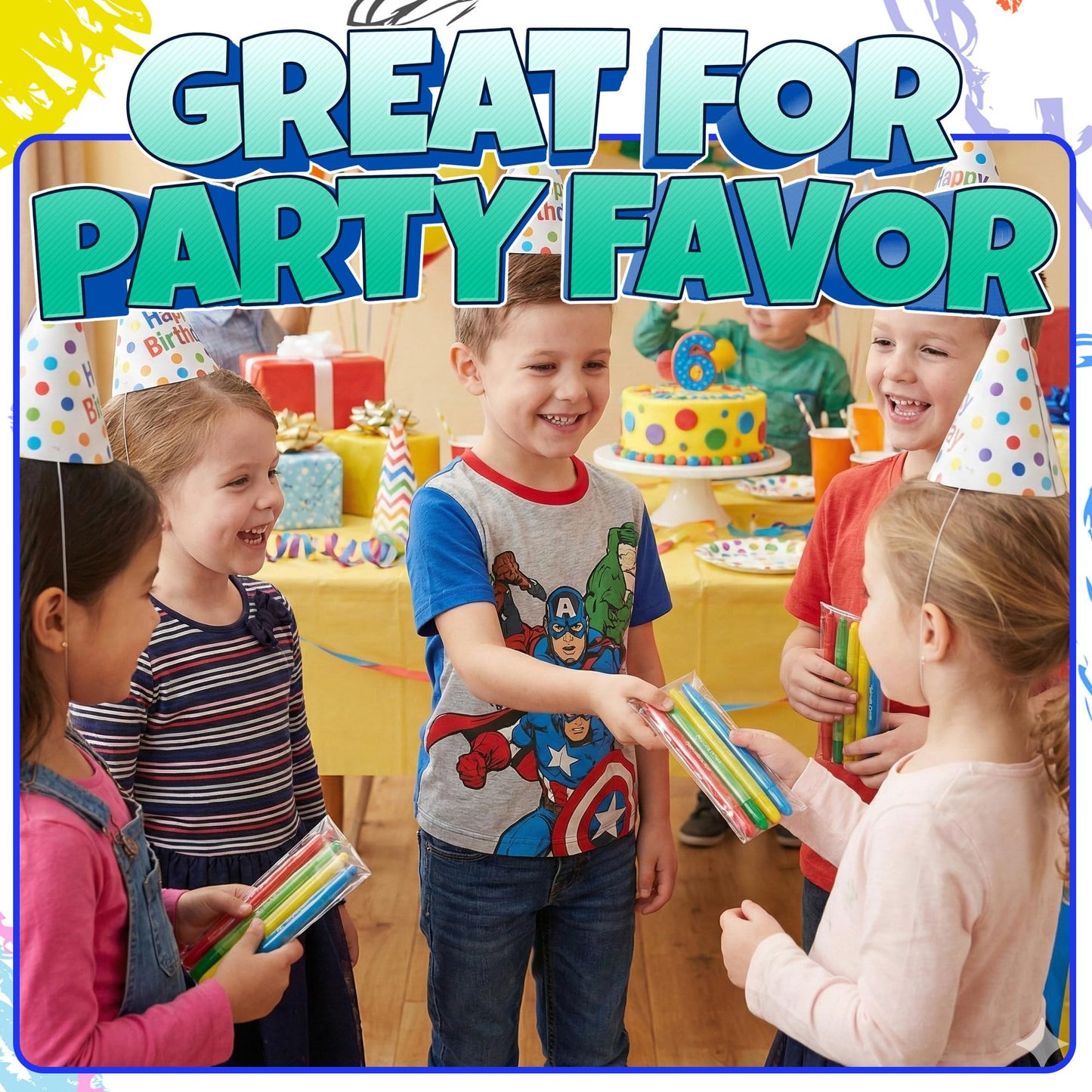 KiddieLoot Twistable Crayons Bulk 40 Pack (10 Sets of 4) - Non-Toxic, No-Sharpen Mess-Free Coloring Crayons for Kids, Party Favors, Restaurants, Classrooms, Birthday Goodie Bags & Travel Coloring Fun