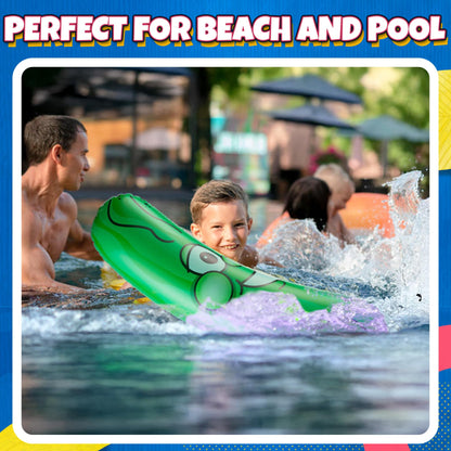 Giant Inflatable Pickle - (Pack of 1) 36-Inch-Tall Funny Pickle Gifts, Durable and Fun Pickle Party Favors, Food Decor, Novelty Gag Prank, Joke Birthday Gifts or Beach and Pool Float Inflatable Toys