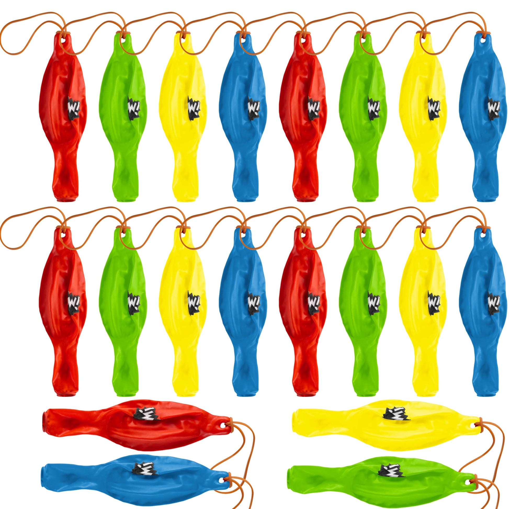 Superhero Punch Balloons - Pack of 72 Bulk, Large Punching Balloons for Kids, Inflatable Punch Balls for Carnival Prizes, Goodie Bag Stuffers for Kids, Superhero Theme Birthday Party Favors Toys