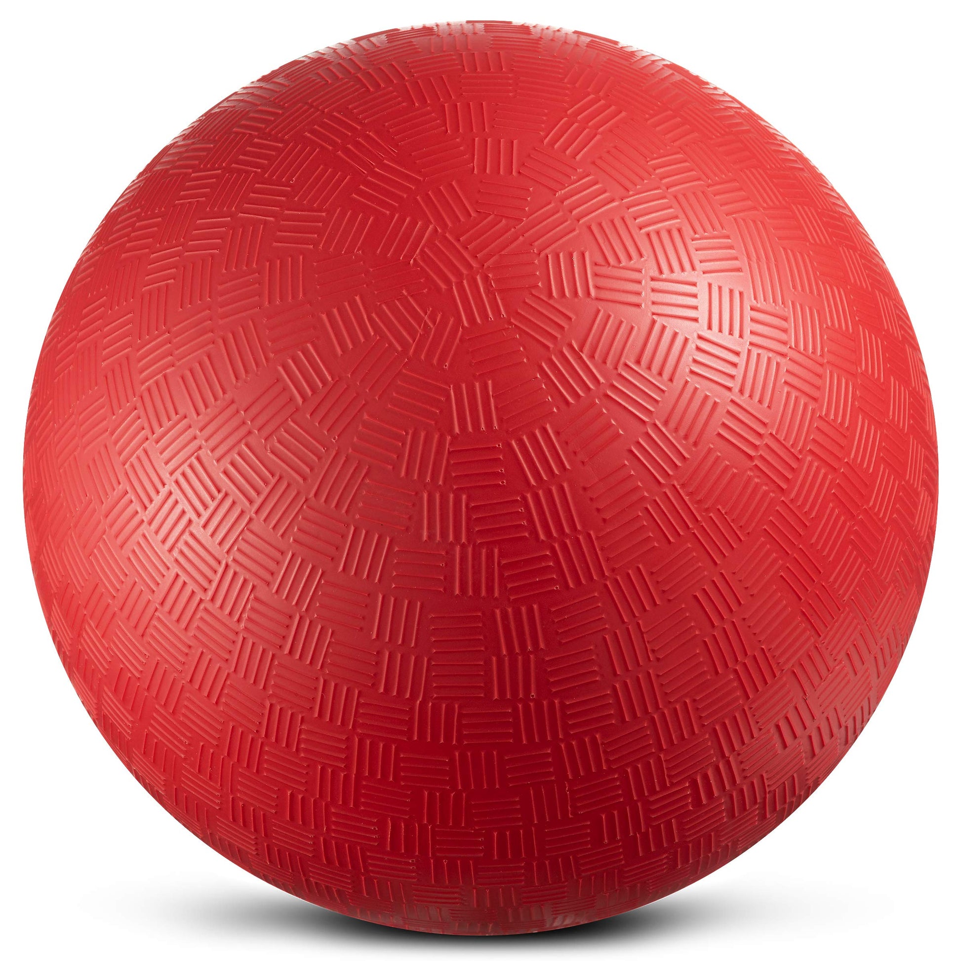 Bedwina Playground Balls Bulk - 8.5 Inch (Pack of 2) Red Rubber Bouncy Inflatable Balls, w/Air Pump, for Kids & Adults, Indoor & Outdoor Games, Kickballs, Dodgeball, Four Square, Dodge Ball, Handball
