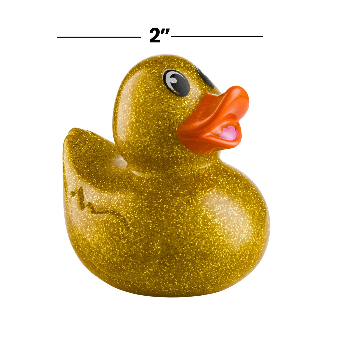 Bedwina Glitter Rubber Ducks in Bulk, Jeep Ducks for Ducking and Cruise Gifts, Kids Bath Toys, Mini Floating Rubber Duckies - Party Favors, Bulk Toys for Kids, Pool, Birthday, Decor - 600 Count
